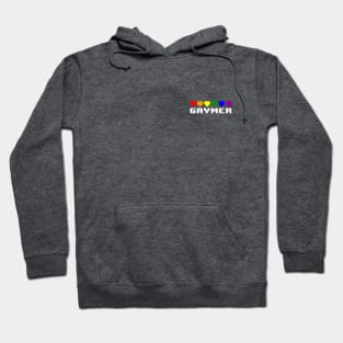 Gaymer Heart - Pocket Design Hoodie